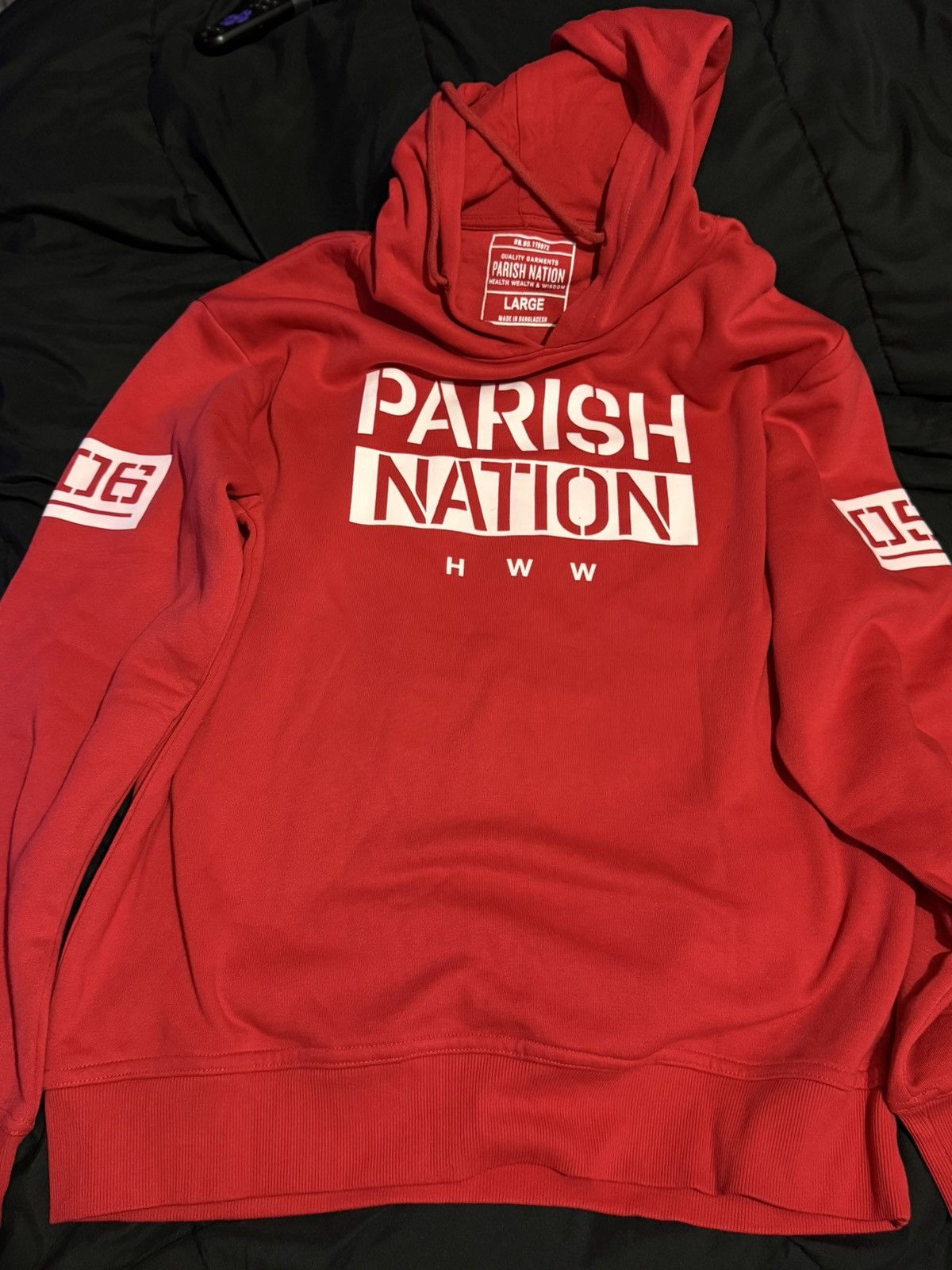 Parish Nation Vintage label pull over hoodie Size US L / EU 52-54 / 3 - 1 Thumbnail