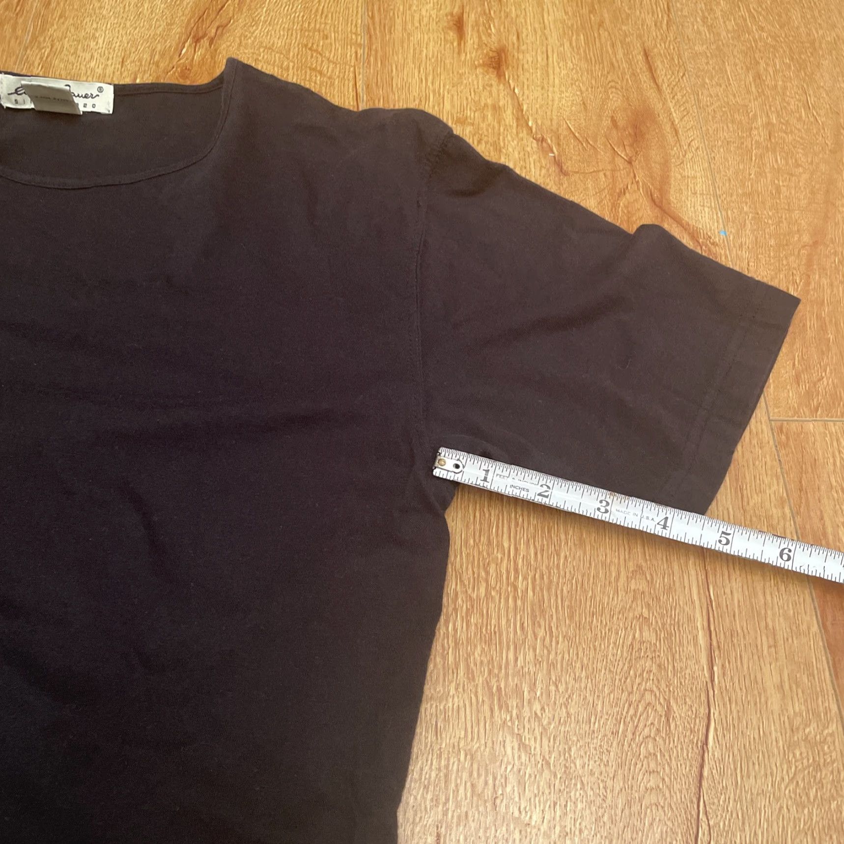 Eddie Bauer VINTAGE Eddie Bauer Shirt Women Black Small Round Neck Pullover Short Sleeve T-Shirt S Regular Size S / US 4 / IT 40 - 5 Thumbnail