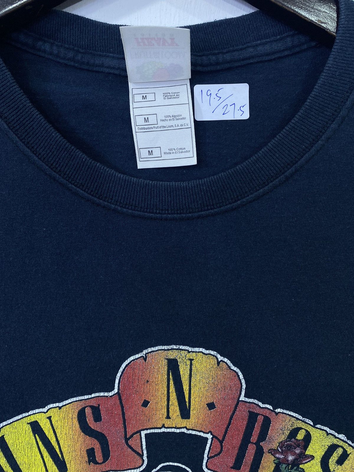 Band Tees 💥GUNS N ROSES hard rock heavy metal band rare GNR tee shirt Size US M / EU 48-50 / 2 - 3 Thumbnail