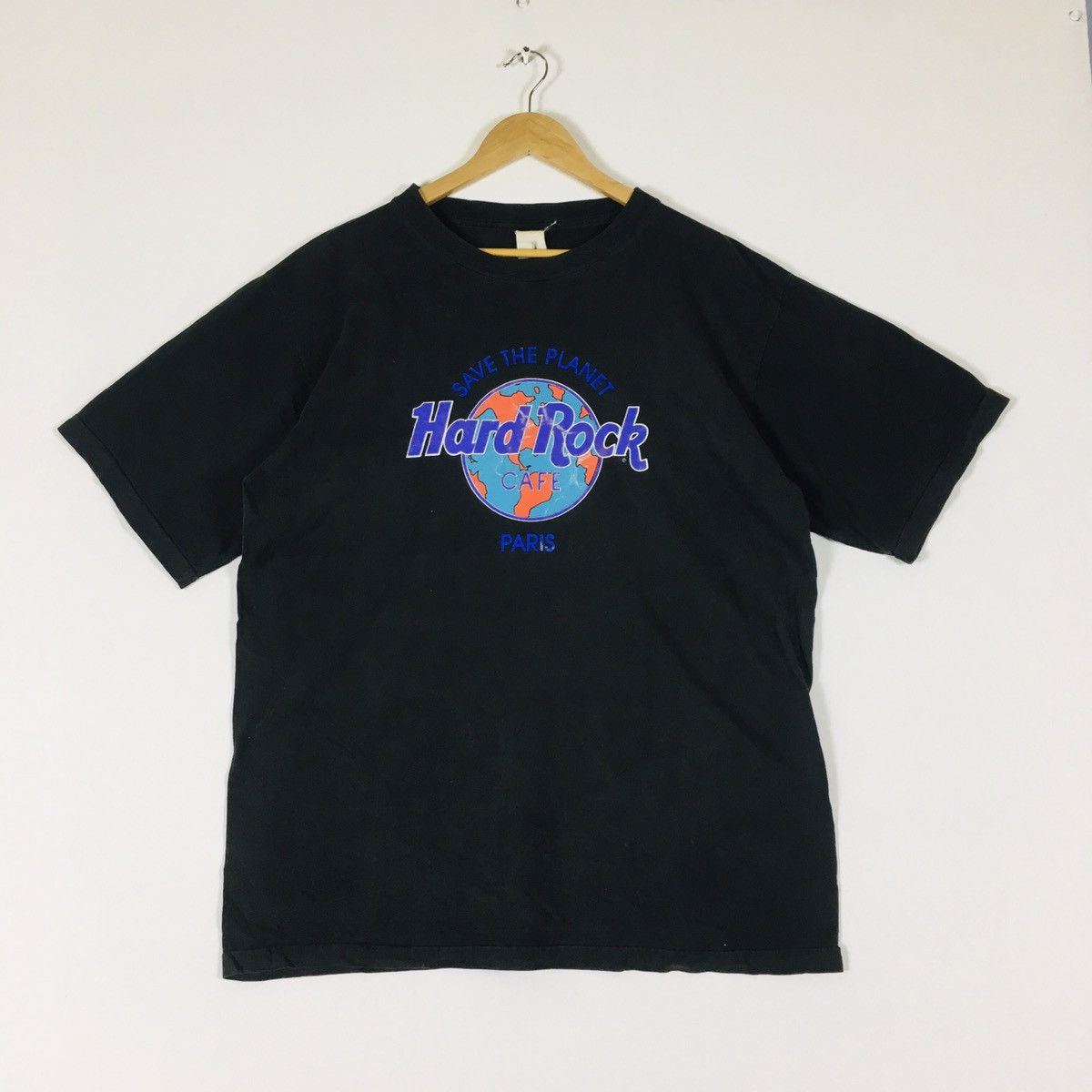 Hard Rock Cafe × Vintage Vintage Single Stitch Hard Rock Cafe Paris Size US L / EU 52-54 / 3 - 1 Thumbnail