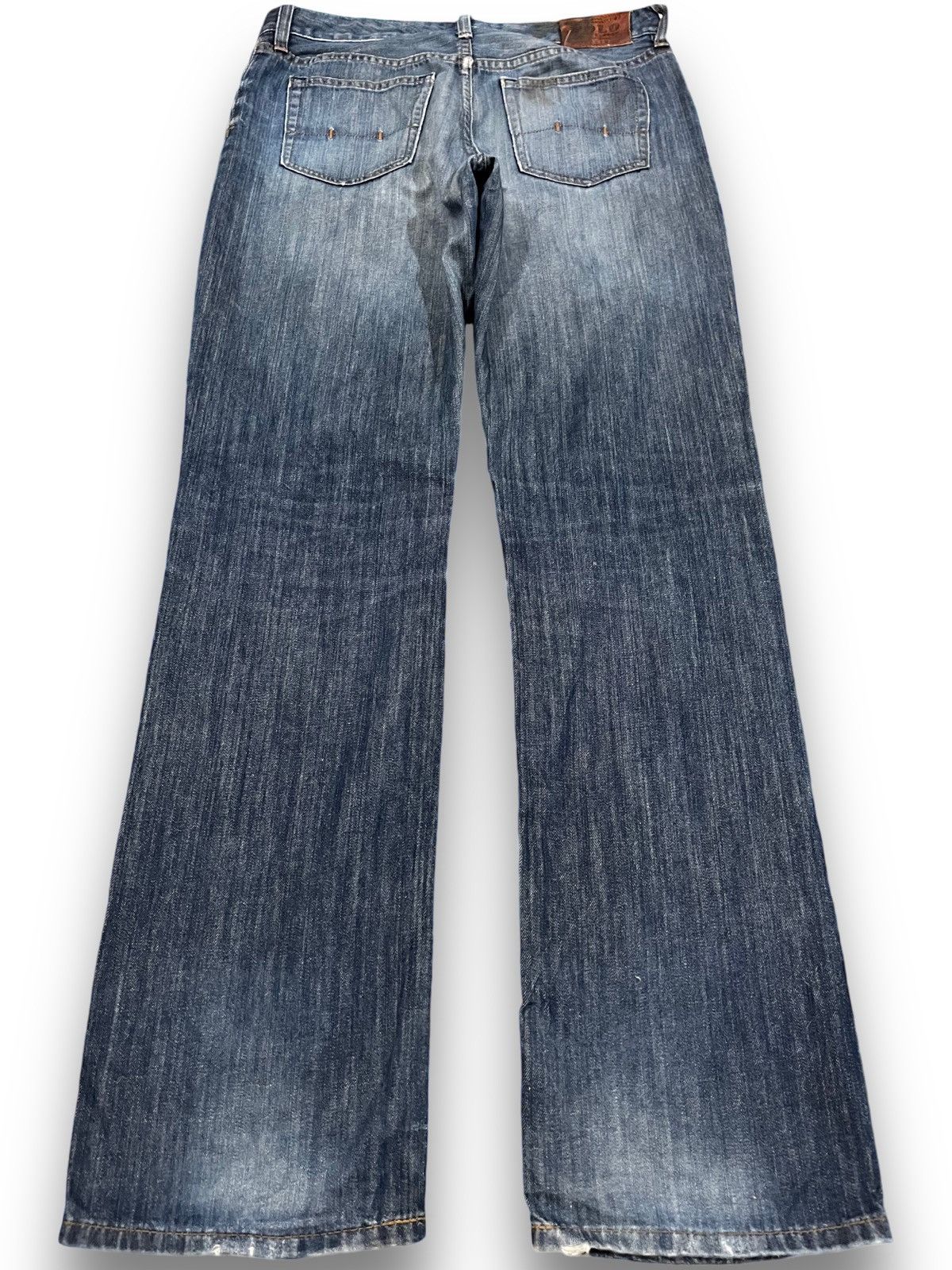 Lauren Ralph Lauren × Polo Ralph Lauren × Ralph Lauren Vintage Polo Ralph Lauren Distressed Denim Size US 33 - 7 Thumbnail