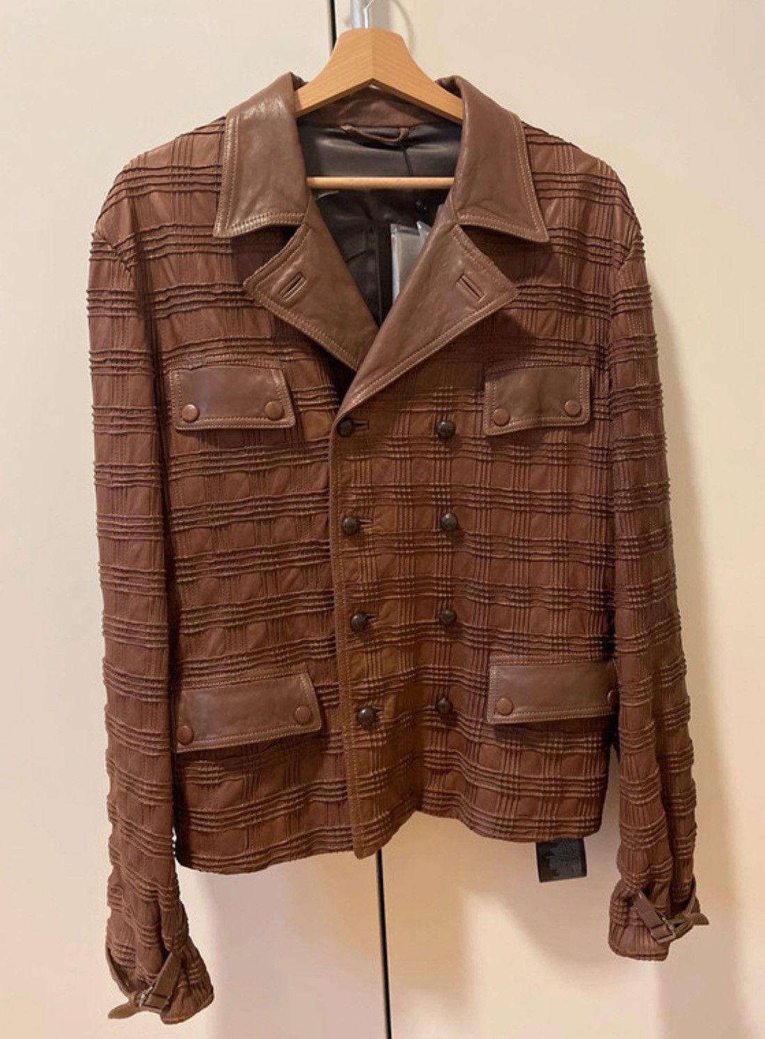 GIORGIO ARMANI ジャケット　アーカイブ 1990s Giorgio Armani Leather jacket 1990年代 ジョルジオ