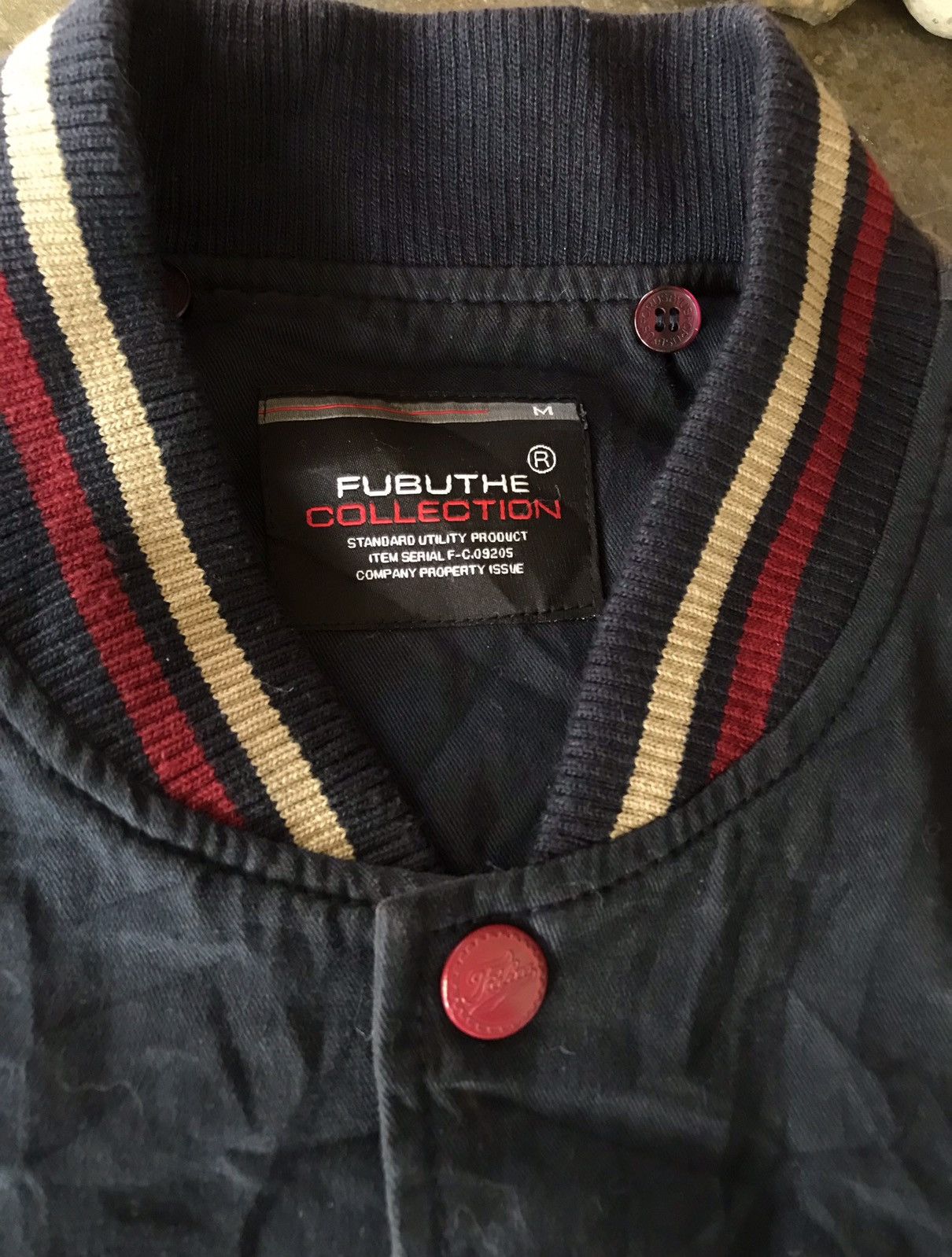 Fubu × Vintage Vintage Faded Fubu Varsity Genuine Article 1992 Size US M / EU 48-50 / 2 - 12 Thumbnail