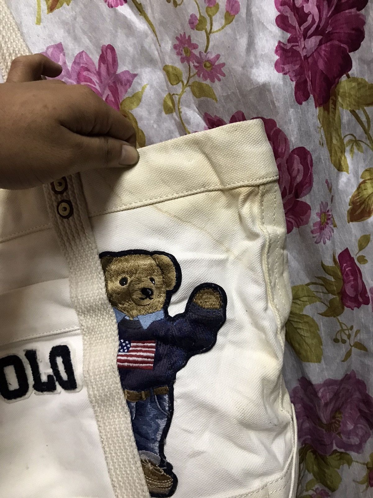 Polo Ralph Lauren Polo Ralph Lauren Bear Tote Shoulder Size ONE SIZE - 9 Thumbnail