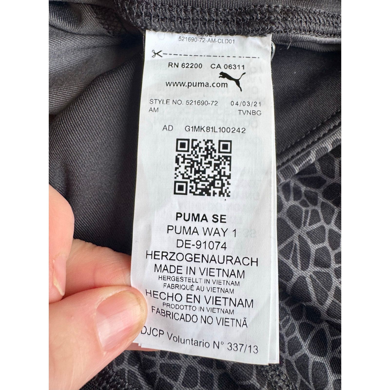 Puma Puma Exercise Leggings | Giraffe Print | Size XS | NWT Size 25" / US 0 / IT 36 - 6 Thumbnail