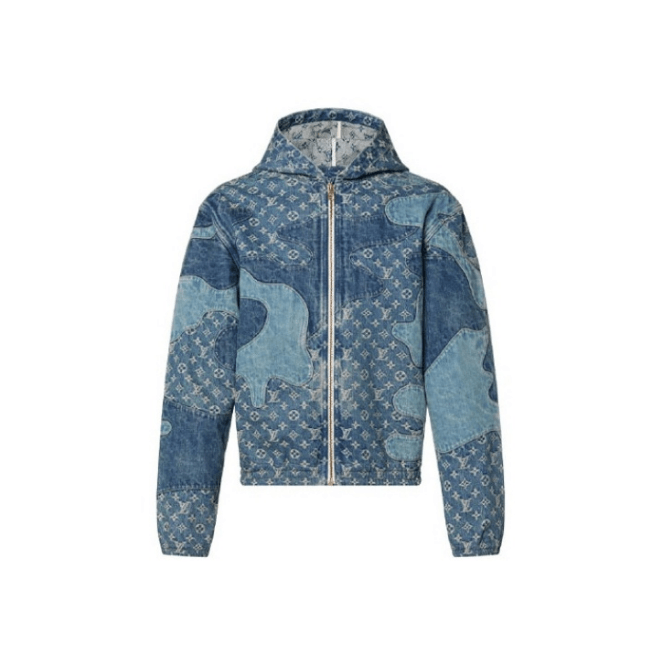 Louis Vuitton Louis Vuitton SS22 All-Over Print Denim Jacket Size US M / EU 48-50 / 2 - 1 Thumbnail