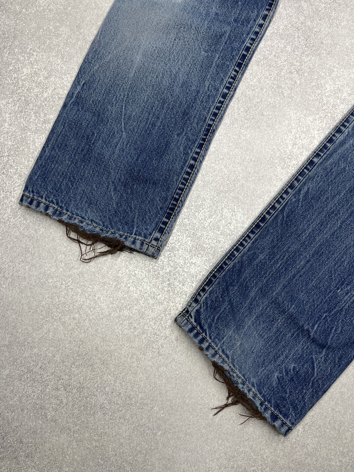 Diesel Diesel IAKOP Ripped Denim Jeans Blue Made in Italy Size US 30 / EU 46 - 13 Thumbnail