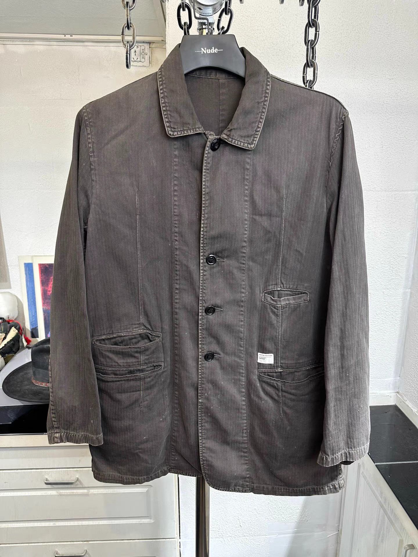 Undercover UNDERCOVER 11SS Washed Splatter French Worker Jacket K20 Size US M / EU 48-50 / 2 - 1 Thumbnail