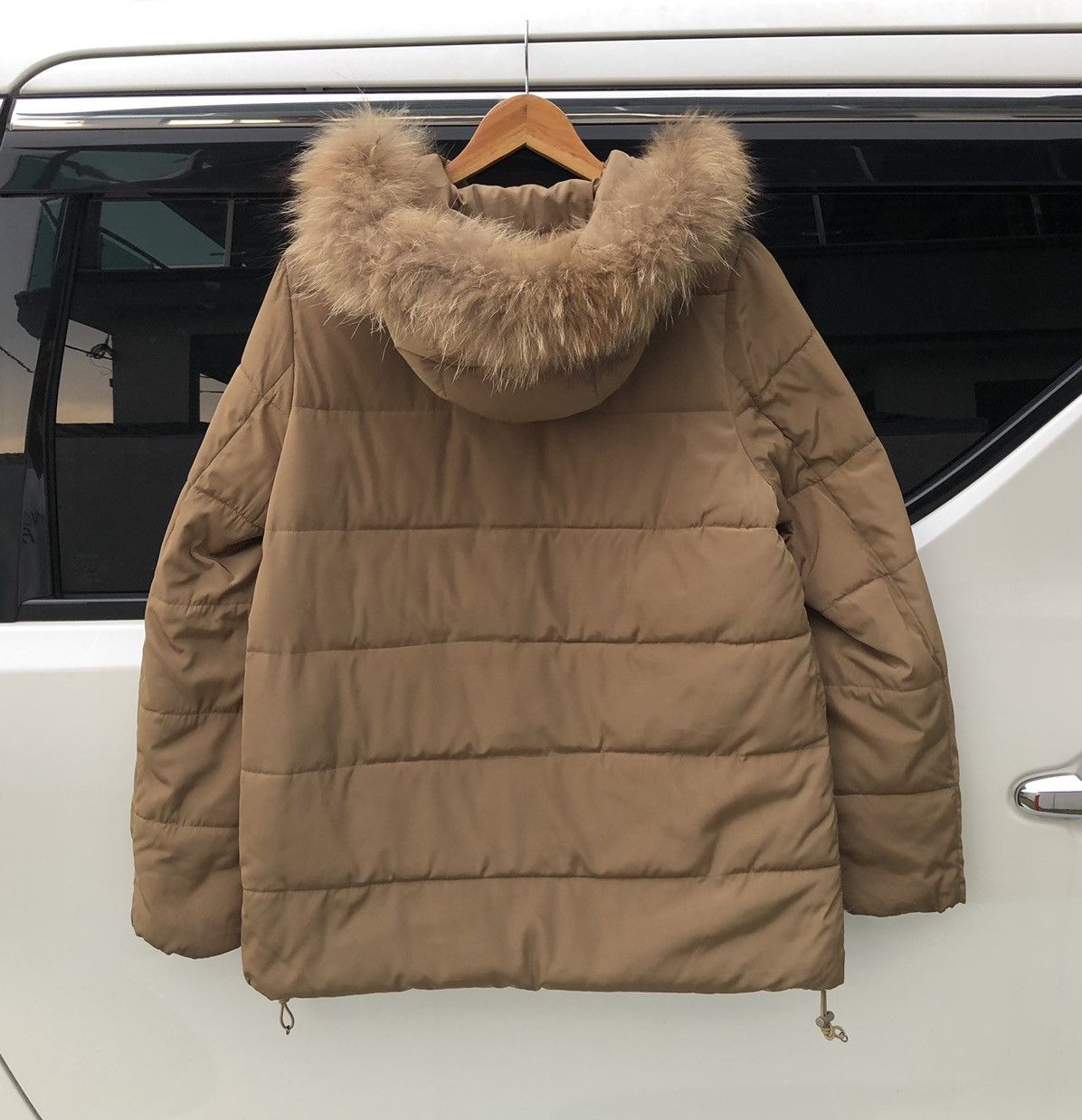 Japanese Brand niko and… Raccoon Fur Puffer Hoodie Jacket Size US M / EU 48-50 / 2 - 3 Thumbnail