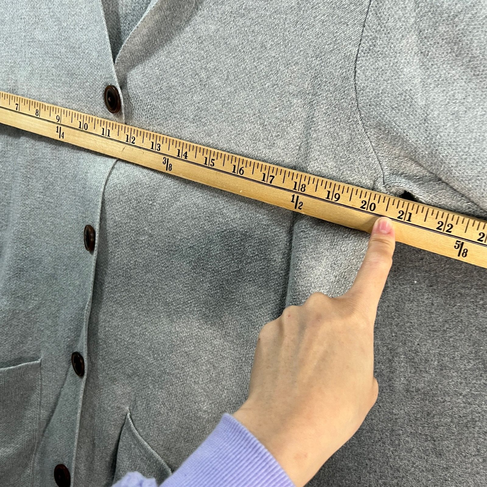 Denim & Co. Denim & Co. Regular Hooded Jacquard Sweater Cardigan Small Size S / US 4 / IT 40 - 5 Thumbnail