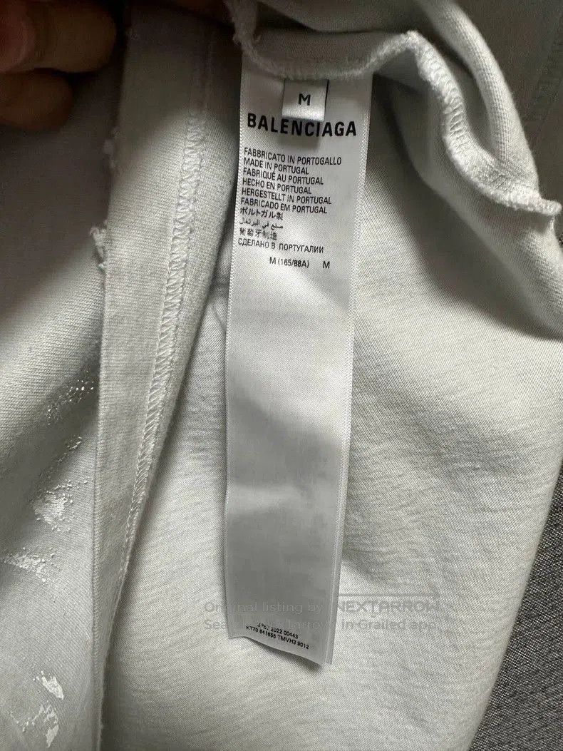 Balenciaga Balenciaga Rainbow Crack Print T. Size US M / EU 48-50 / 2 - 4 Thumbnail