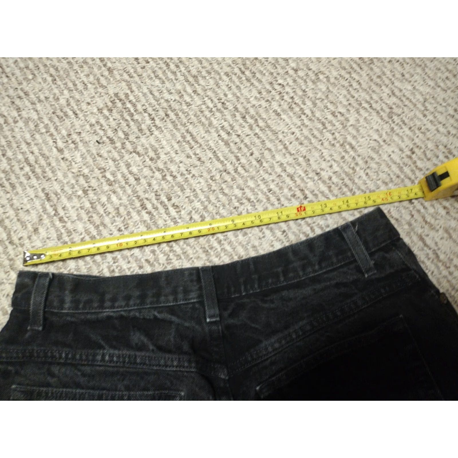 Vintage VINTAGE L.L. Bean Jeans Denim Black 14 Retro Women Relaxed Fit Pants Size 36" / US 14 / IT 50 - 4 Thumbnail