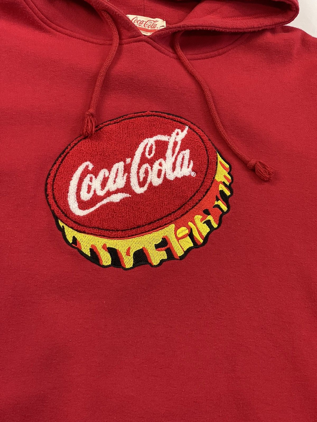 Vintage Vintage Coca-Cola Hoodie Size US L / EU 52-54 / 3 - 2 Thumbnail