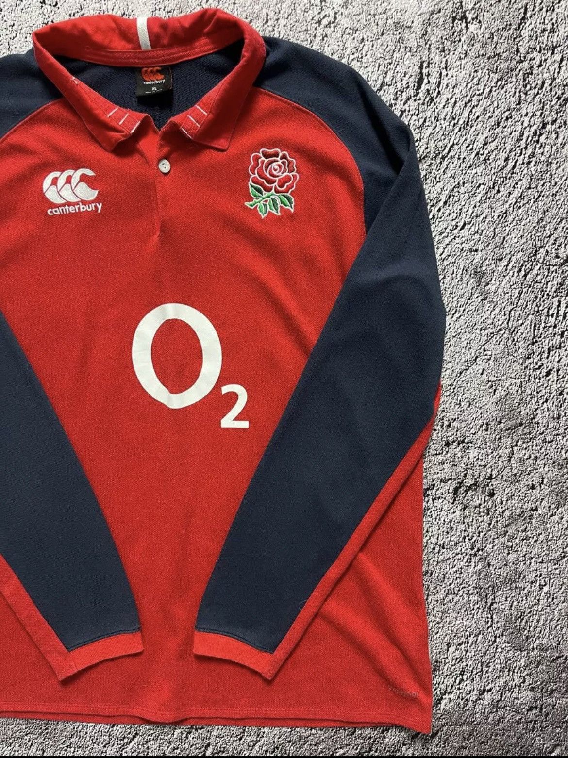 Canterbury of New Zealand × Vintage England Rugby Jersey Men's Canterbury Alternate Jersey Size US XL / EU 56 / 4 - 4 Thumbnail