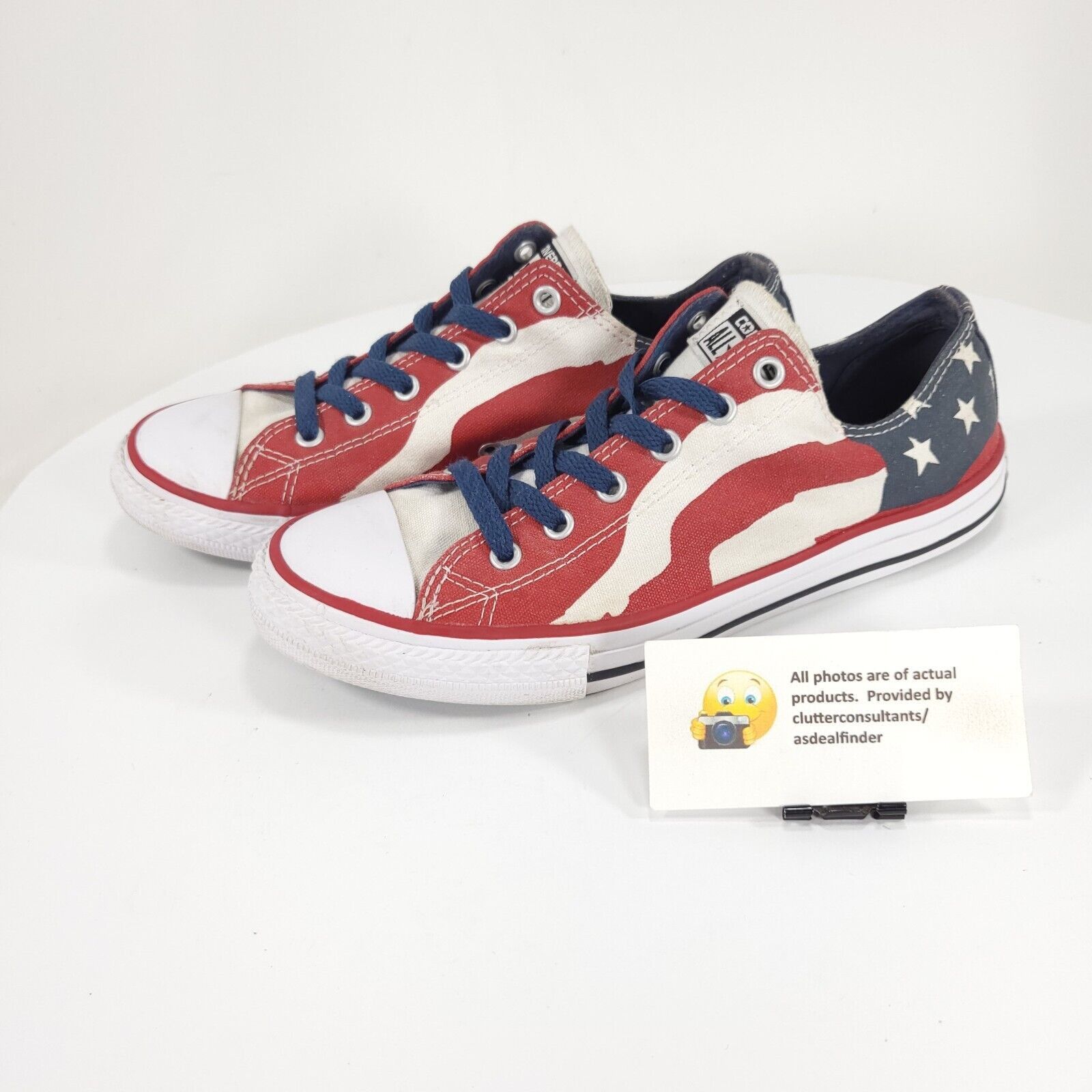 Converse Converse All Star Flag Shoe Mens Size 5 650524F Red White Size US 5 / EU 37 - 1 Thumbnail