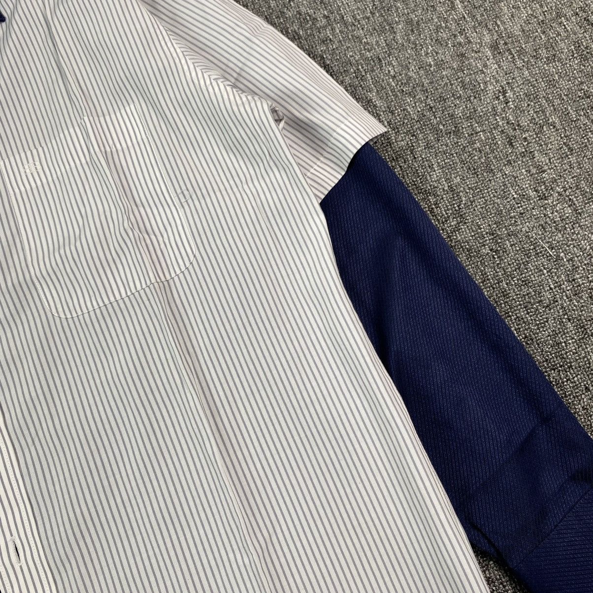 Balenciaga Balenciaga double layered vintage shirt button Size US L / EU 52-54 / 3 - 3 Thumbnail