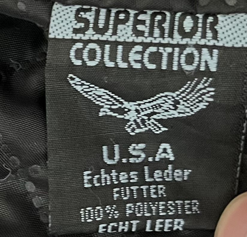 Vintage Superior New York Leather Trench Coat Size US XXL / EU 58 / 5 - 6 Thumbnail