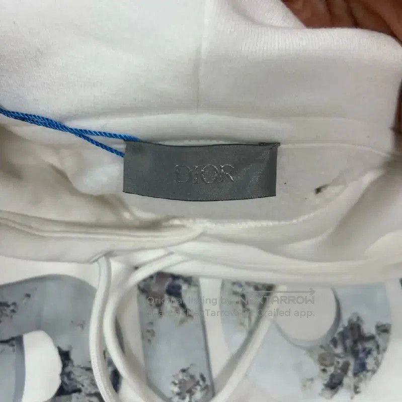 Dior Dior White Cotton Women's Hoodie . Size M / US 6-8 / IT 42-44 - 3 Thumbnail