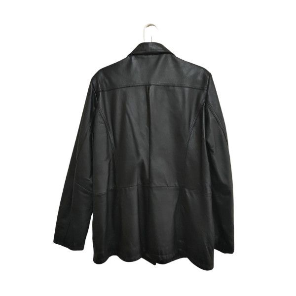 Other Kaleidoscope Preto Ladies Leather Jacket Size XXL / US 16-18 / IT 52-54 - 2 Thumbnail