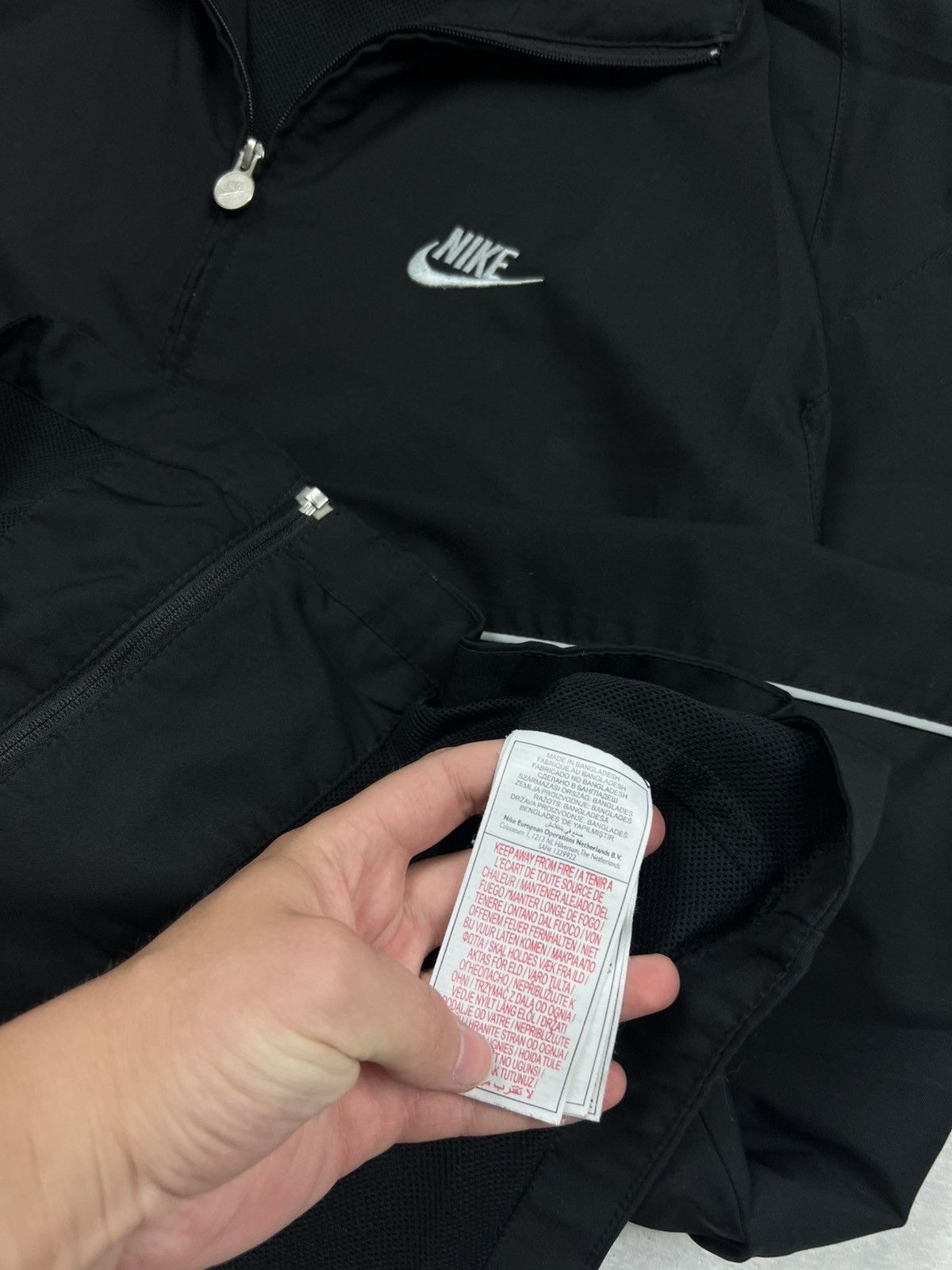 Nike 00s Nike Retro Logo Vintage Y2K Oversized Windbreaker Jacket Size US XL / EU 56 / 4 - 9 Thumbnail