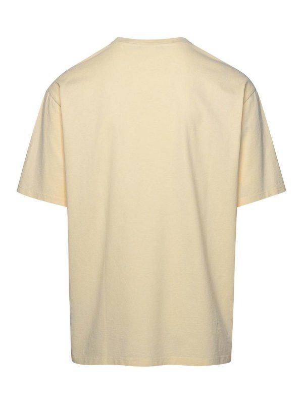 Balmain o1y0426 Crewneck T-Shirt in Beige Size US XXS / EU 40 - 2 Thumbnail