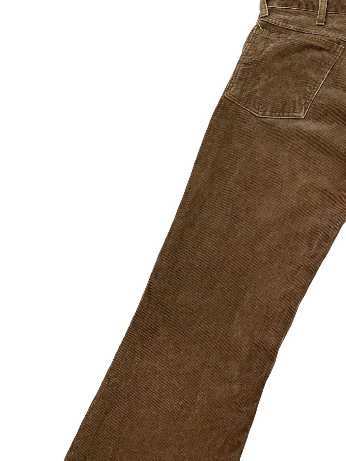 Japanese Brand Flare Jeans Wrangler Japan Corduroy Boot Cut 8🟦5 Size US 29 - 6 Thumbnail