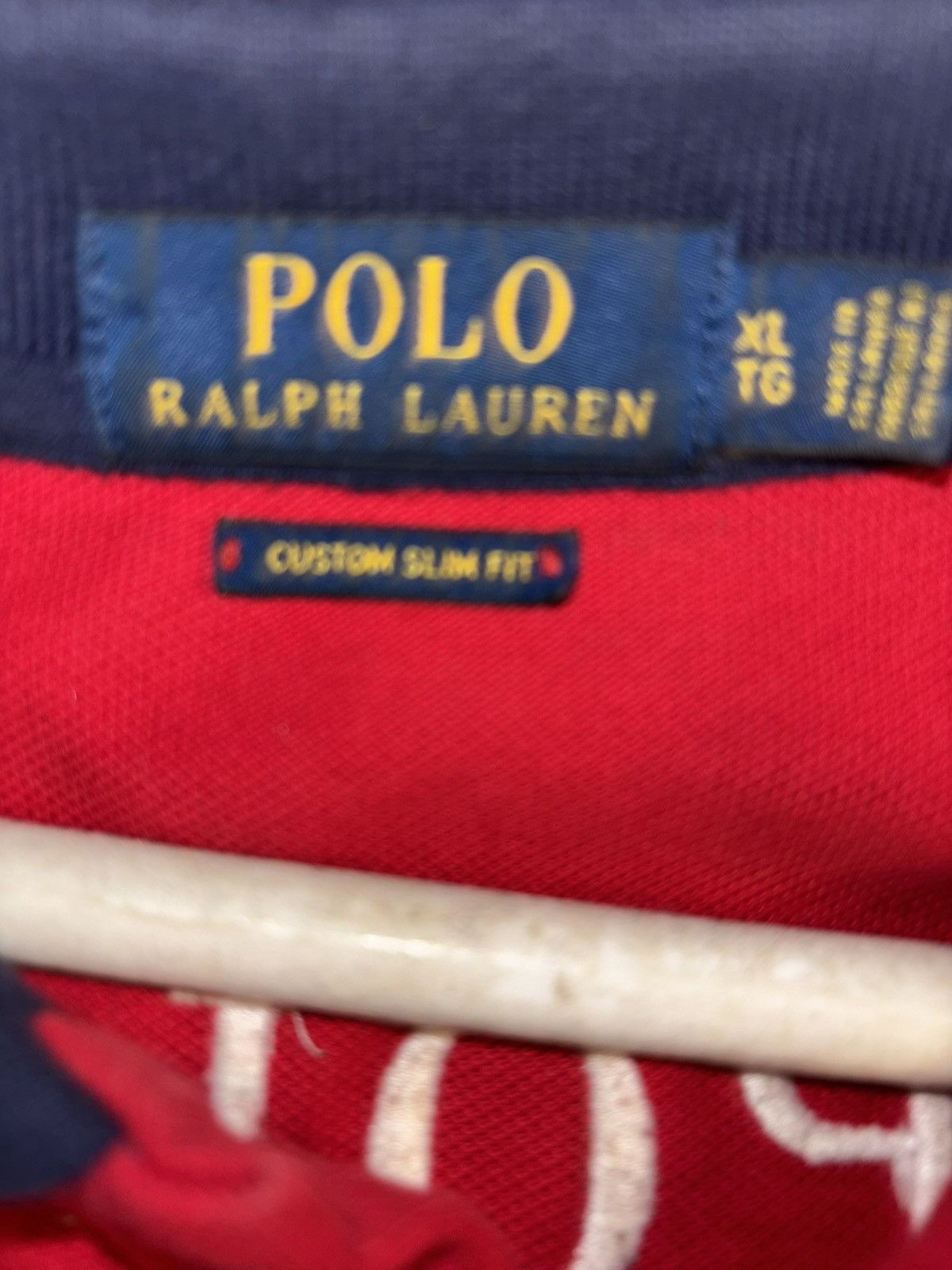 Polo Ralph Lauren Red polo ralph lauren polo Tee Size US XL / EU 56 / 4 - 2 Thumbnail