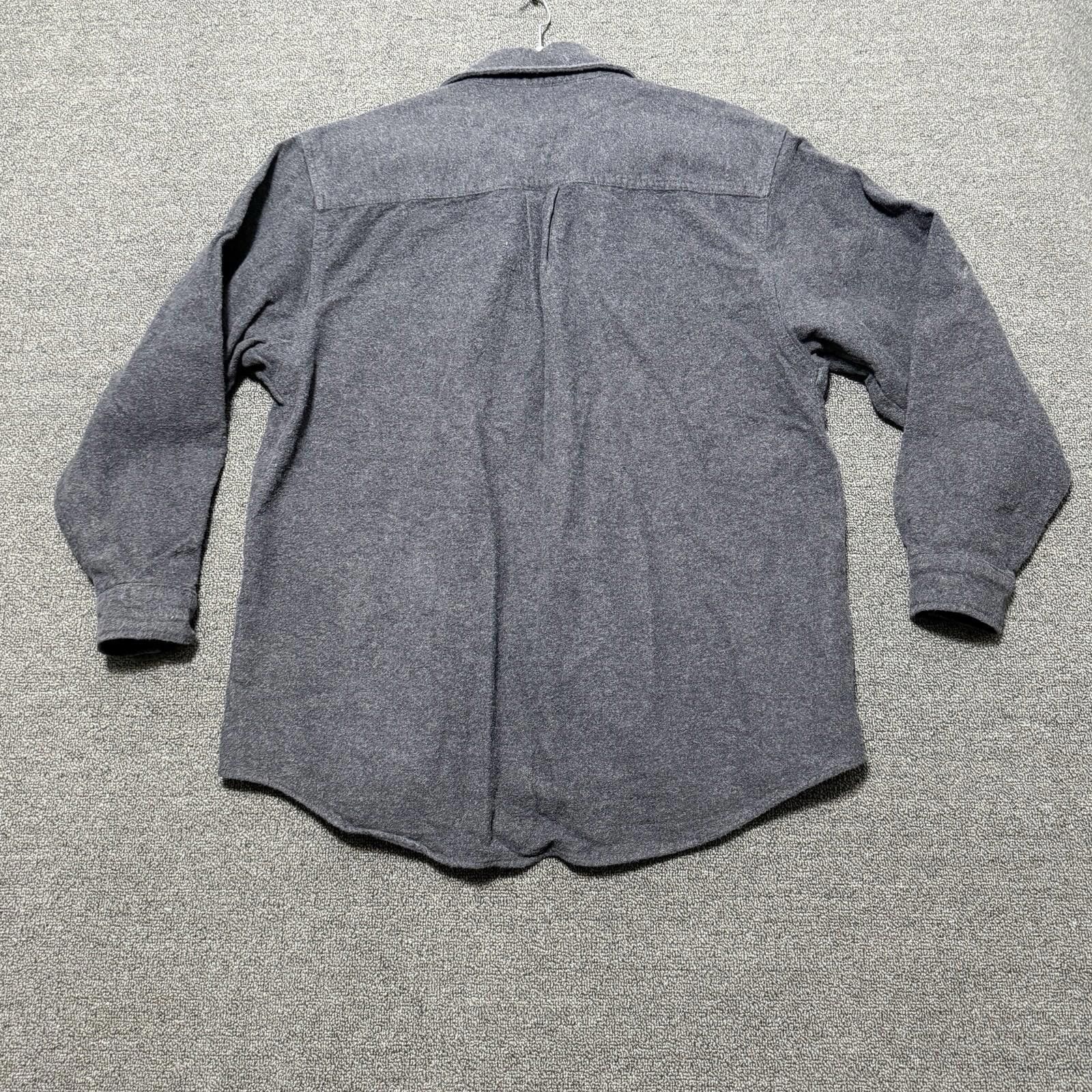 Other Northern ExpeditionLtd GreyxMens L Heavyweight Flannel Shirt Size US L / EU 52-54 / 3 - 2 Thumbnail