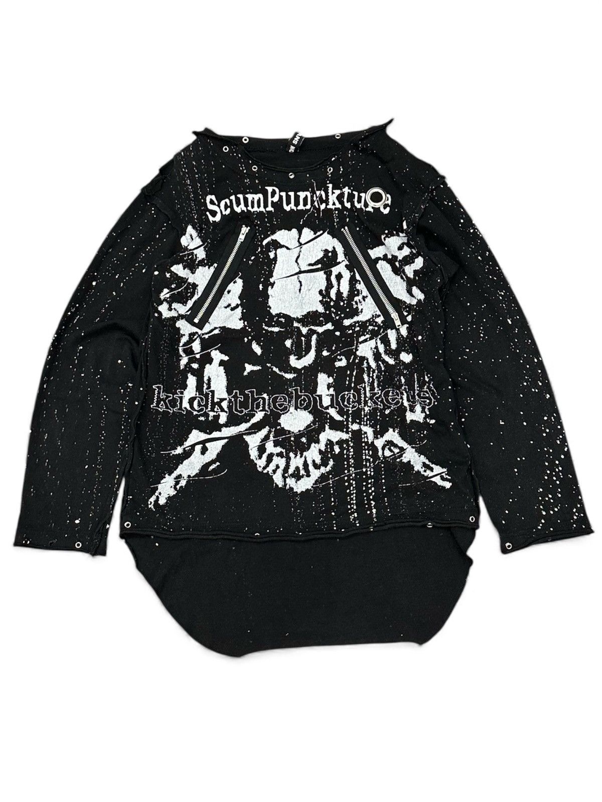 Seditionaries Seditionaries Muslin Scumpuncture Zipper Punk Tee Size US S / EU 44-46 / 1 - 1 Thumbnail