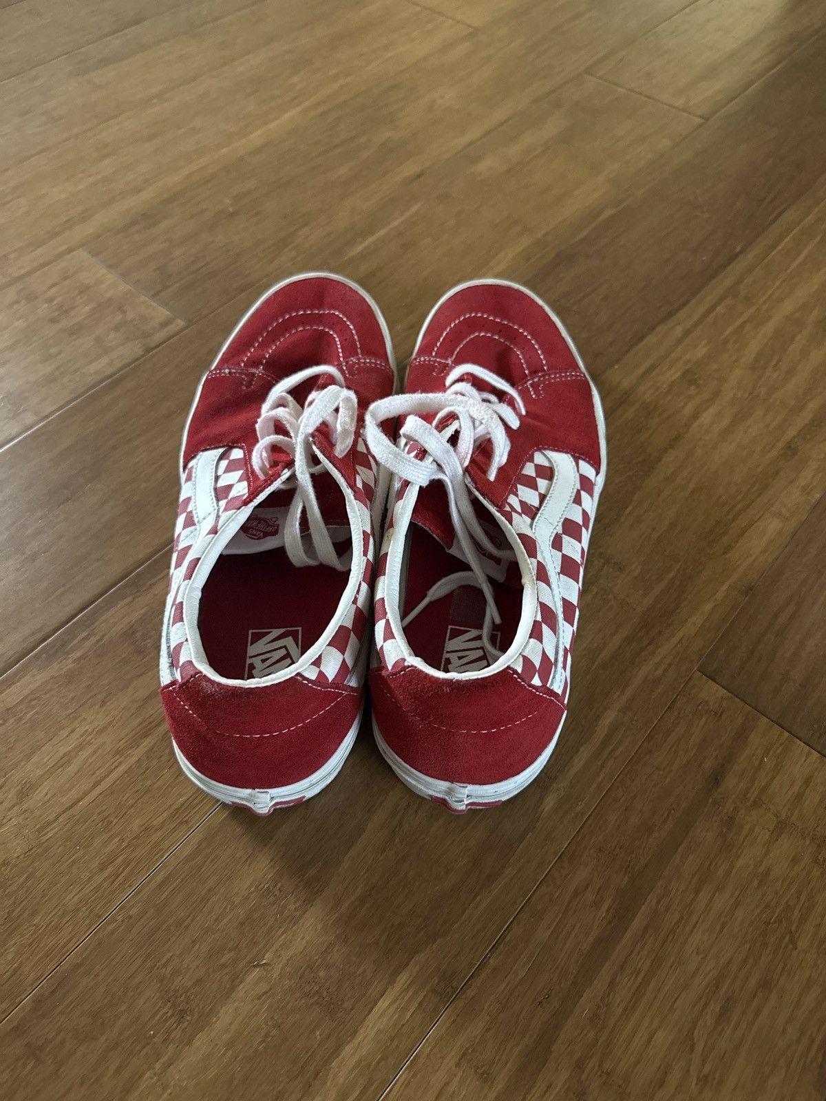 Vans Vans checkered Sneakers Size US 13 / EU 46 - 2 Thumbnail