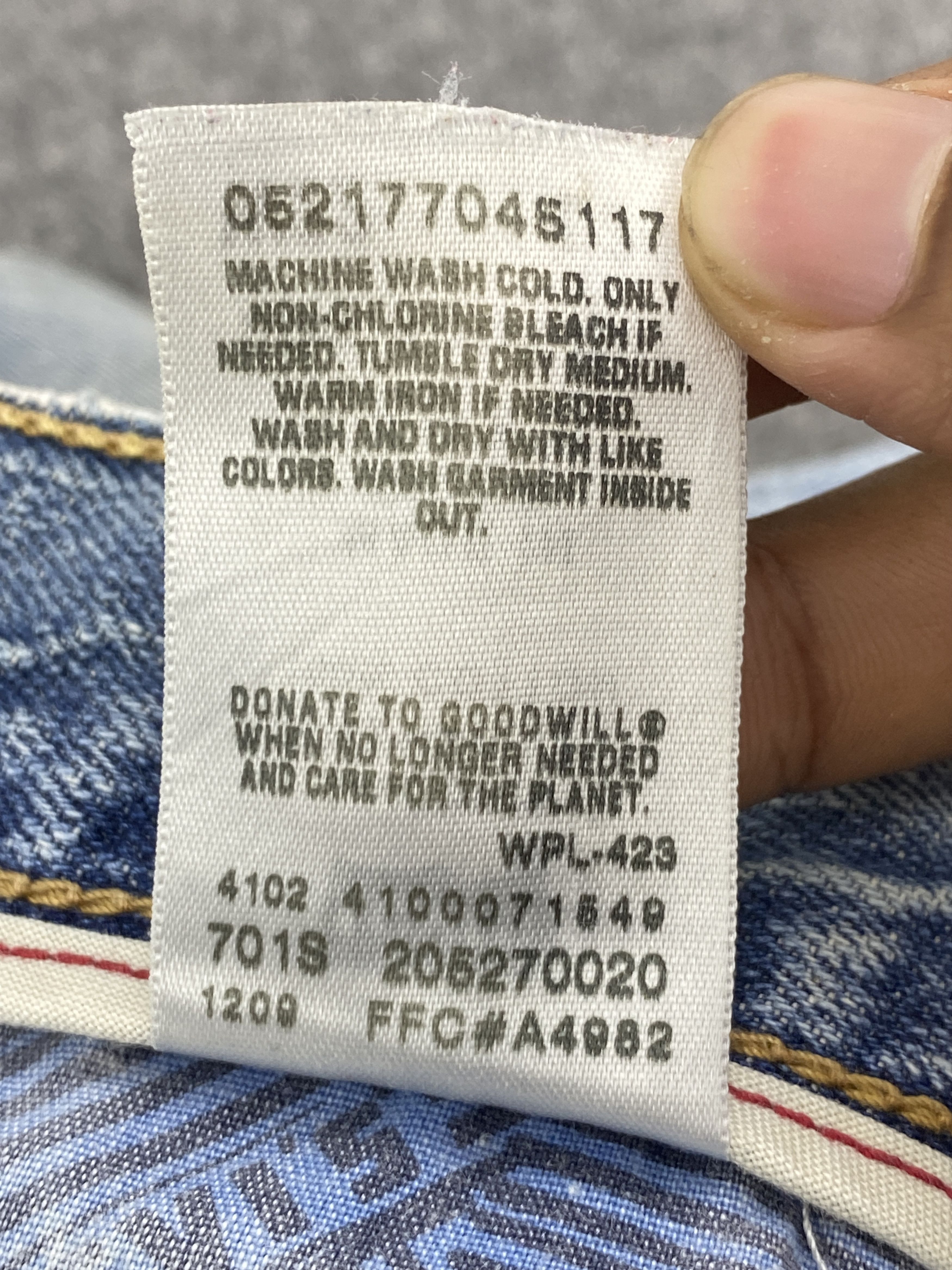 Levi's Vintage Levis 527 Flare Bootcut Jeans DP2705 Size US 30 / EU 46 - 9 Thumbnail