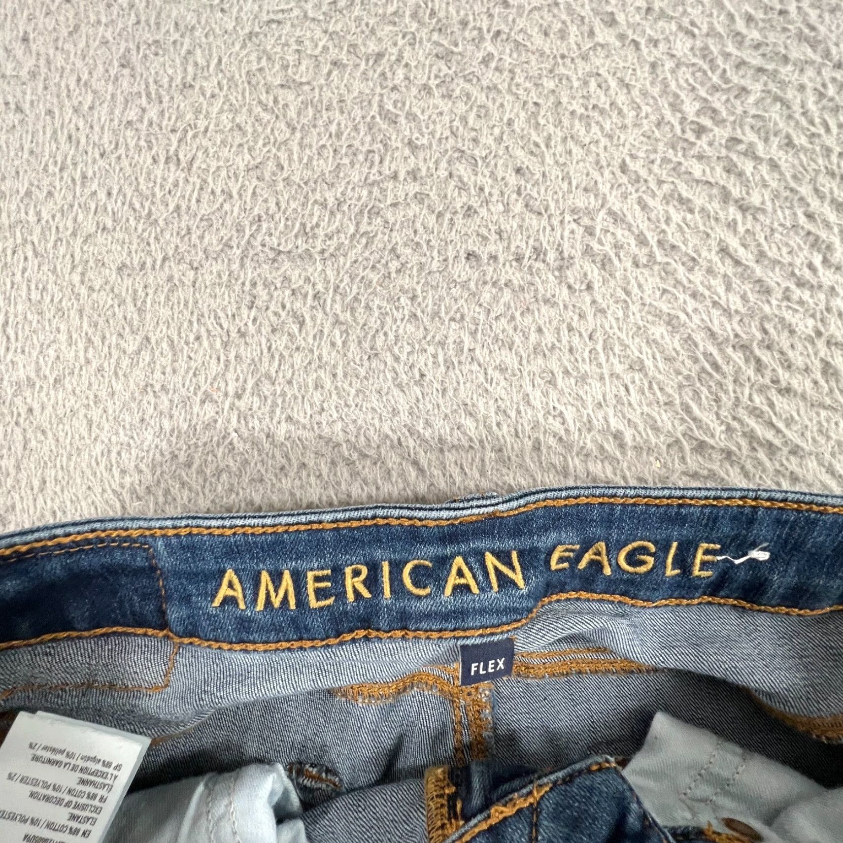 American Eagle Outfitters VINTAGE? No. American Eagle Outfitters Jeans Men Slim Straight 5-Pocket Denim 29x30 Blue Dark Stretch Regular Inseam 30 Men’s Jeans Size US 29 - 5 Thumbnail