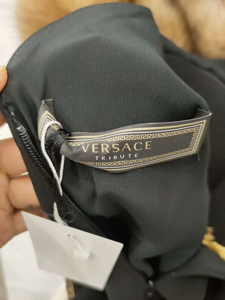 Versace Versace Sleeveless embroidered printed midi skirt Size S / US 4 / IT 40 - 3 Thumbnail