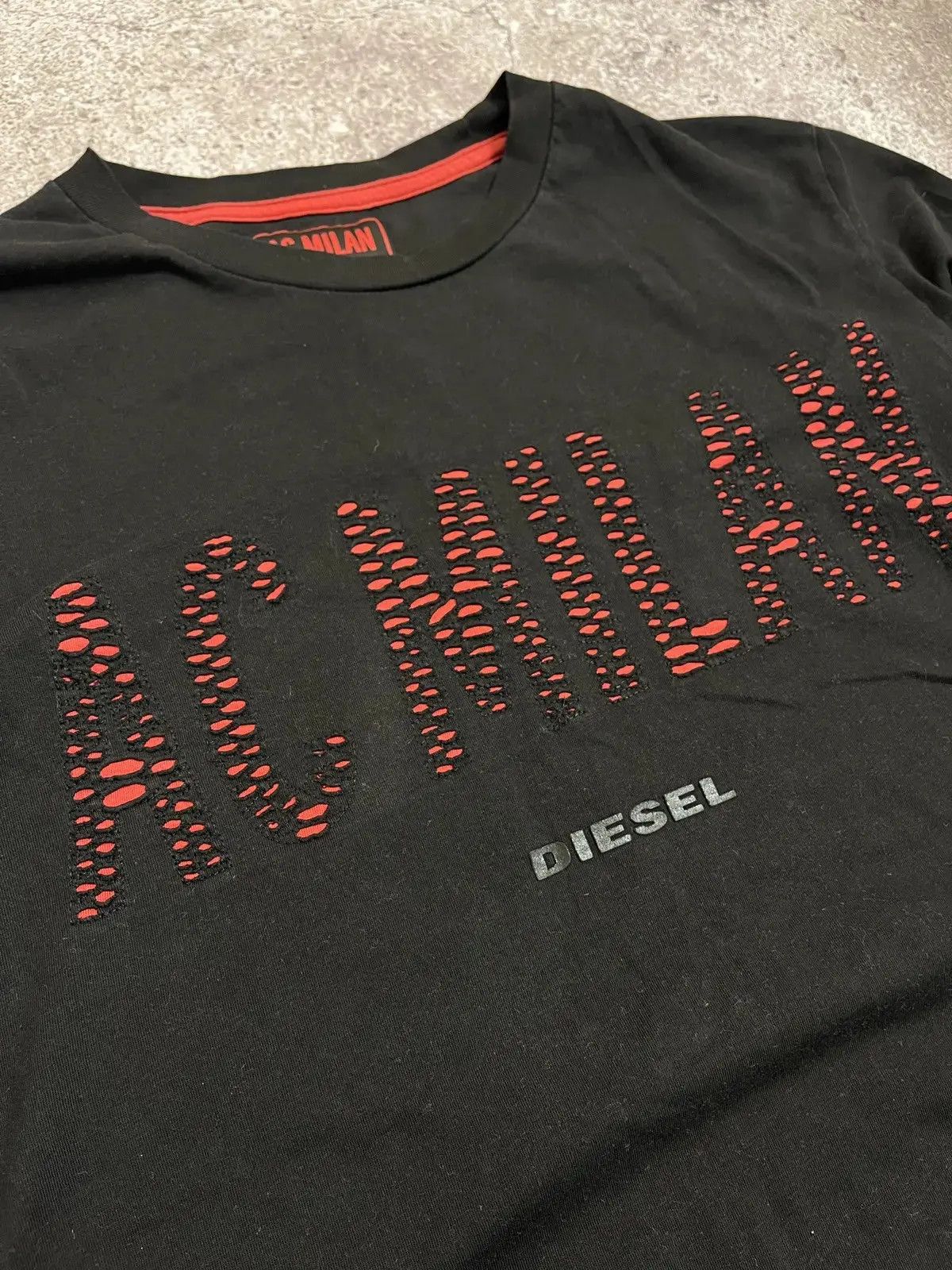 Diesel Diesel AC Milan T Shirt Size US L / EU 52-54 / 3 - 2 Thumbnail