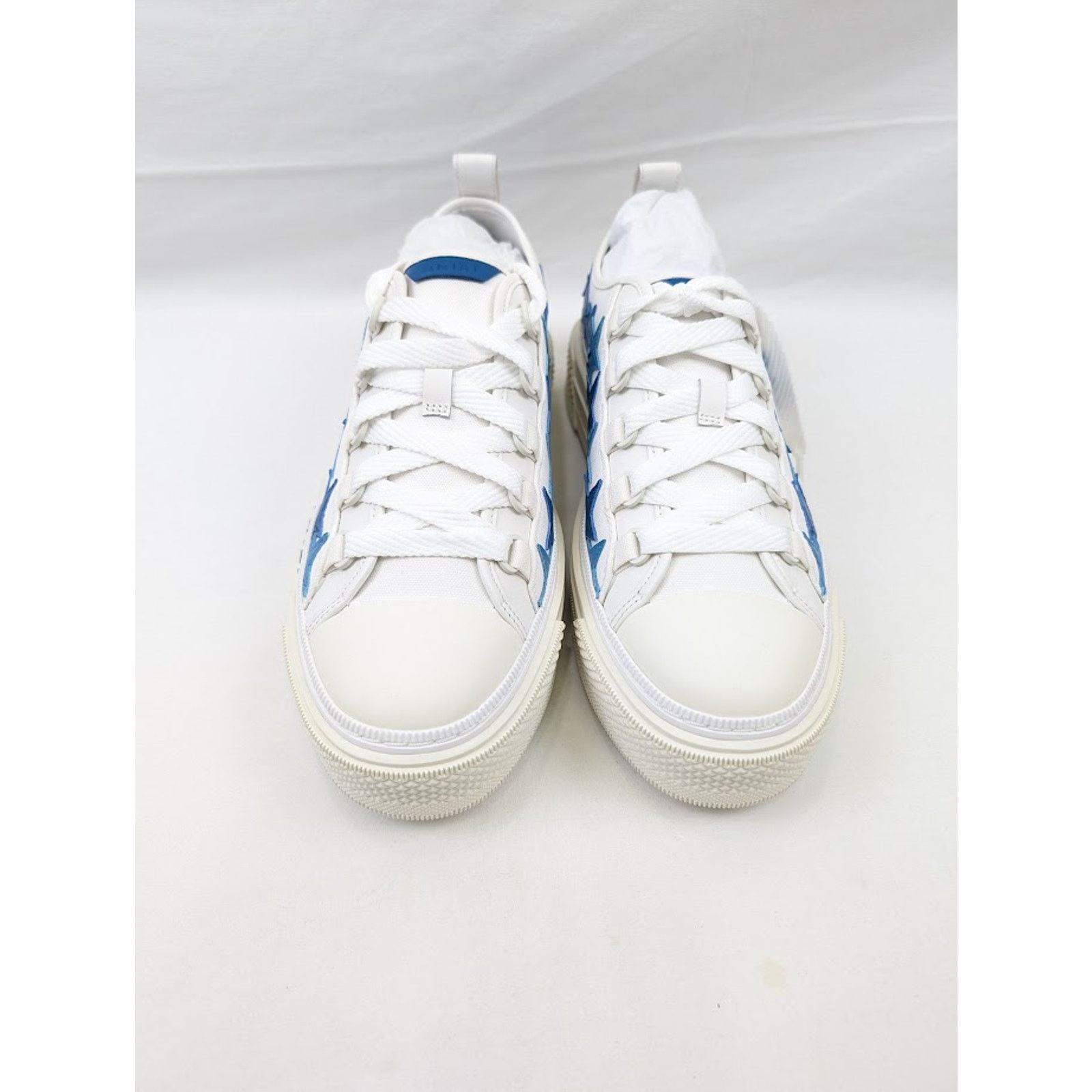 Amiri o1rshd1 Stars Court Low-Top Sneakers in Blue Size US 11 / EU 44 - 14 Thumbnail