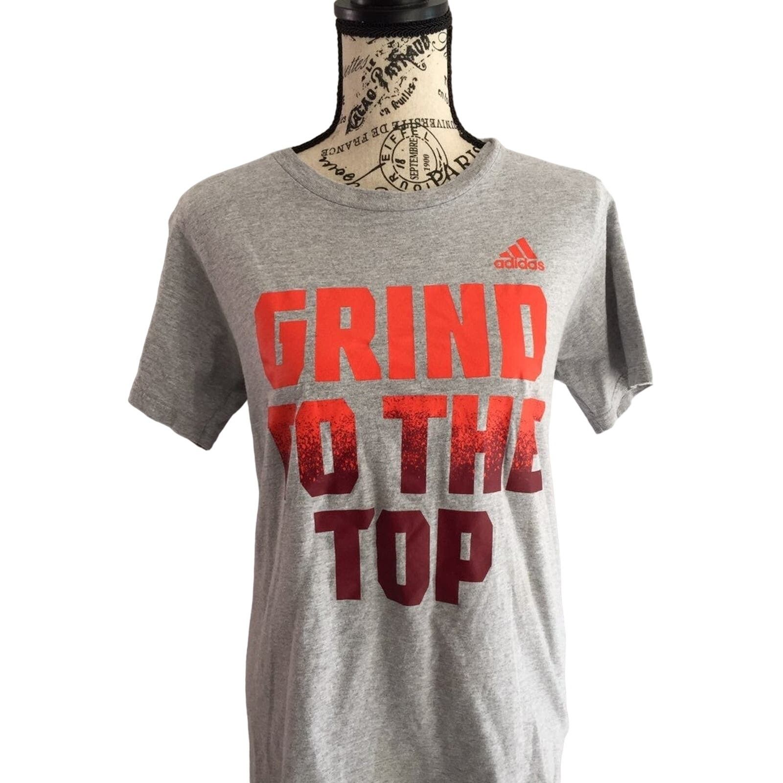 Adidas Adidas Women's Size Small T-Shirt The GO-TO-TEE Gray Unisex Size S / US 4 / IT 40 - 1 Thumbnail