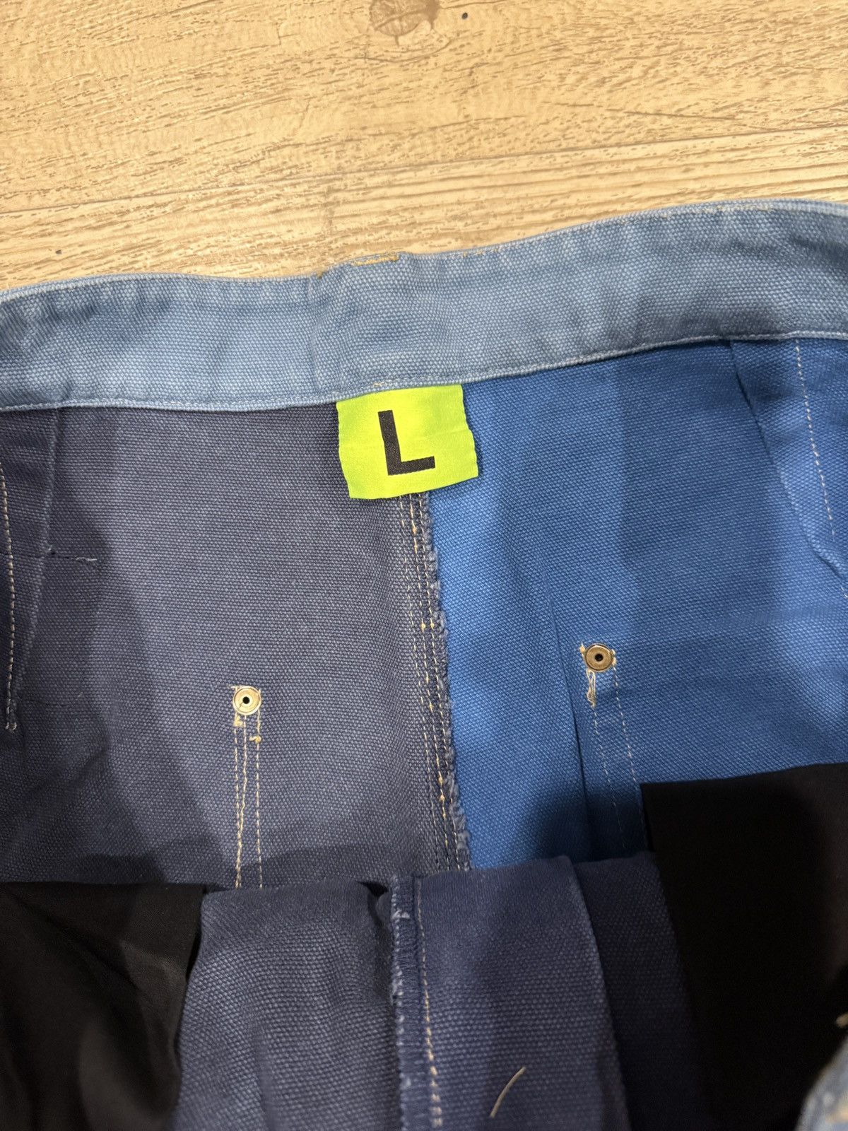 Supervsn SUPERVSN Double Knee Jeans Size US 35 - 2 Thumbnail