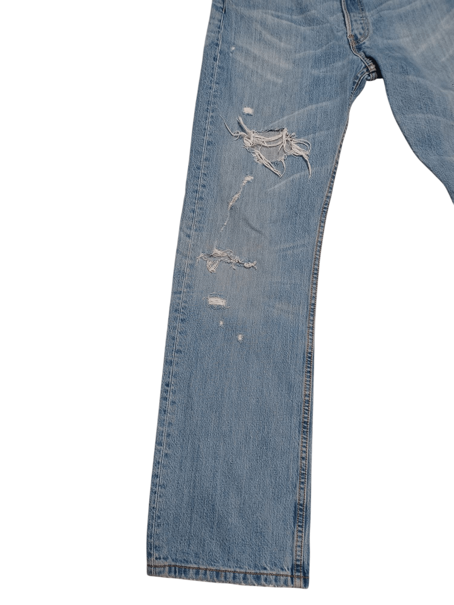 Levi's Vintage Clothing LEVIS DISTRESSED VINTAGE MADE IN HUNGARY W30 L32 JEANS DENIM Size US 30 / EU 46 - 2 Thumbnail