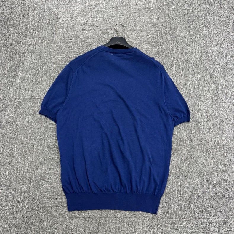 Loro Piana LORO PIANA Knitted short sleeves Size US XL / EU 56 / 4 - 5 Thumbnail