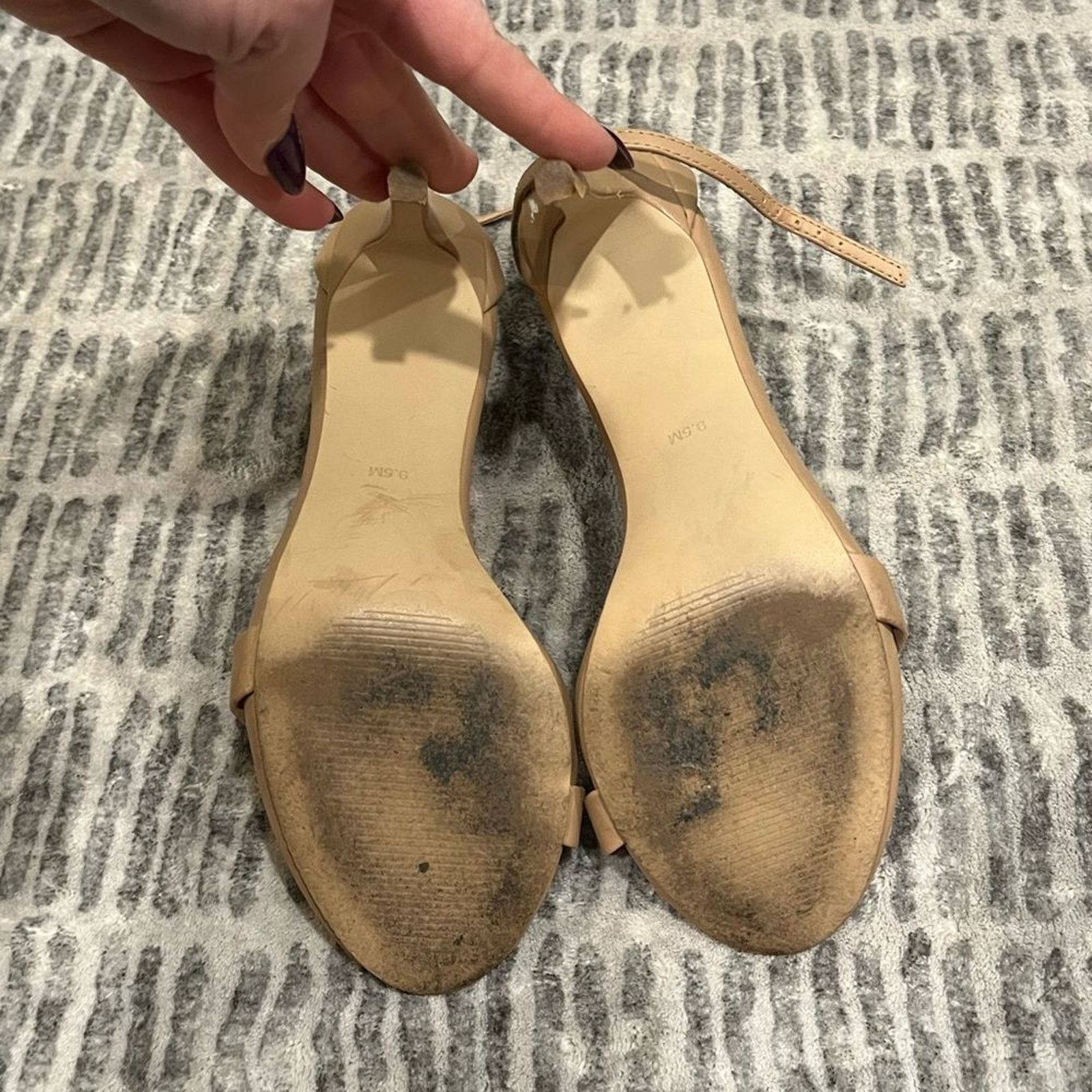 Steve Madden Steve Madden Stacy Stiletto High Heels Leather Nude 9.5 M Size US 9.5 / IT 39.5 - 7 Thumbnail