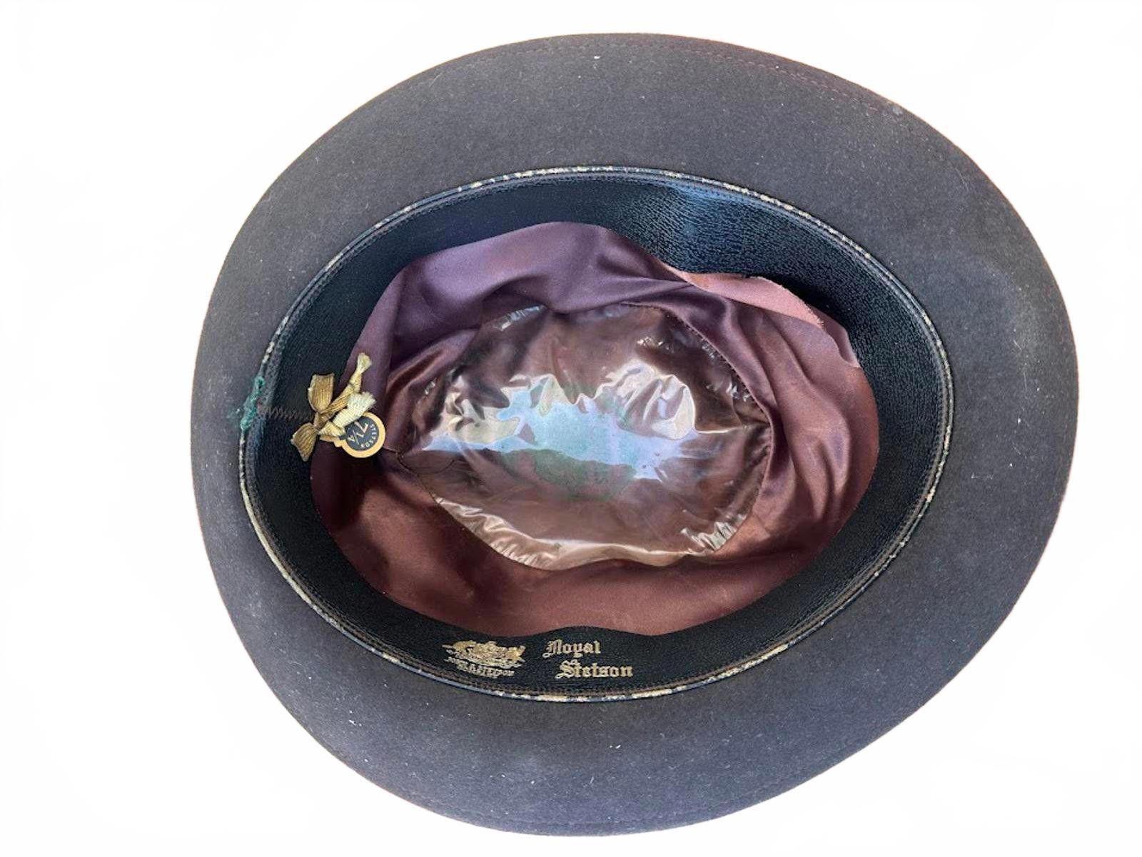 Stetson Stetson 714 Brown Fur Felt Fedora USA Size ONE SIZE - 4 Thumbnail