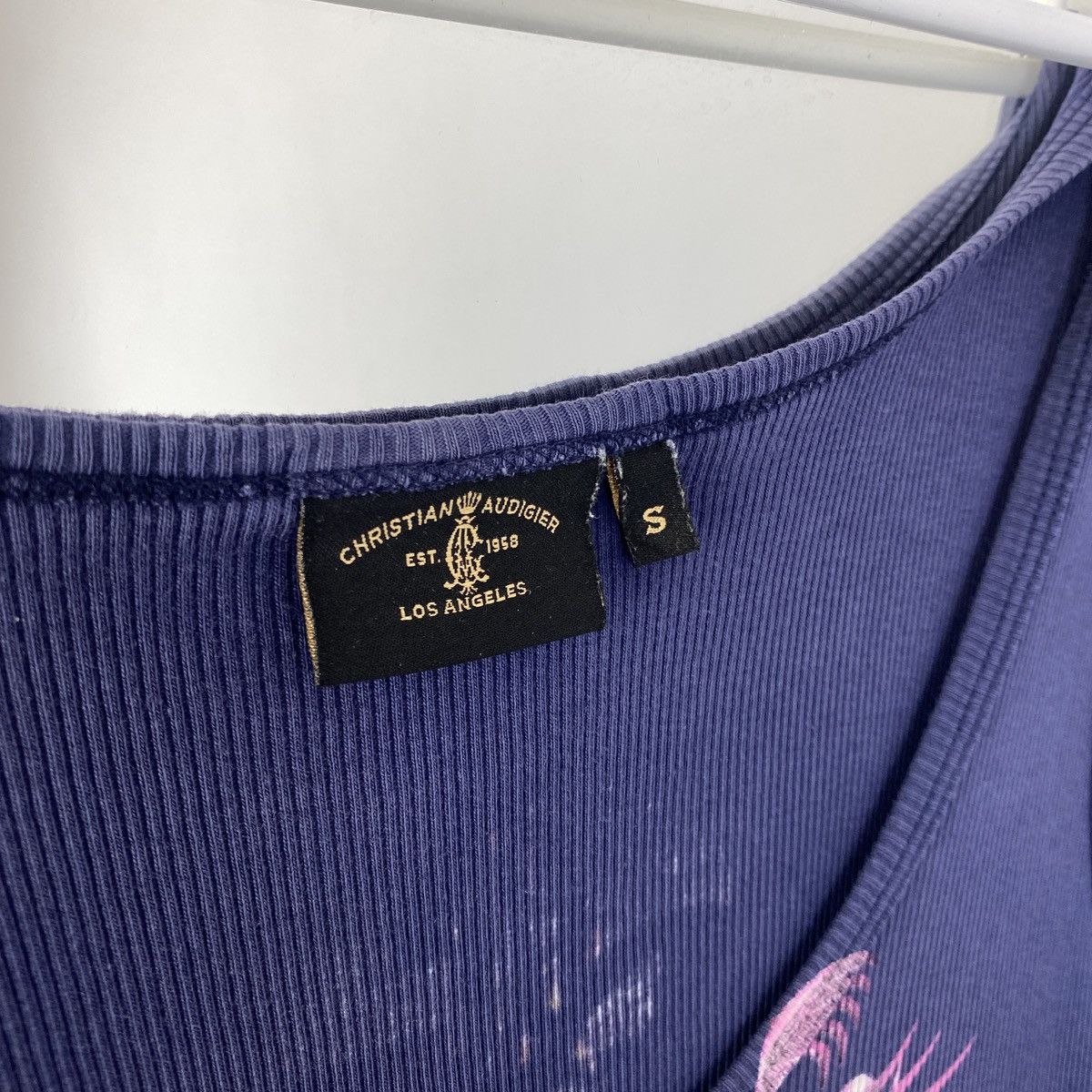 Christian Audigier × Ed Hardy × Vintage CHRISTIAN AUDIGIER VINTAGE TANK TOP DOUBLE SIDE Size S / US 4 / IT 40 - 5 Thumbnail