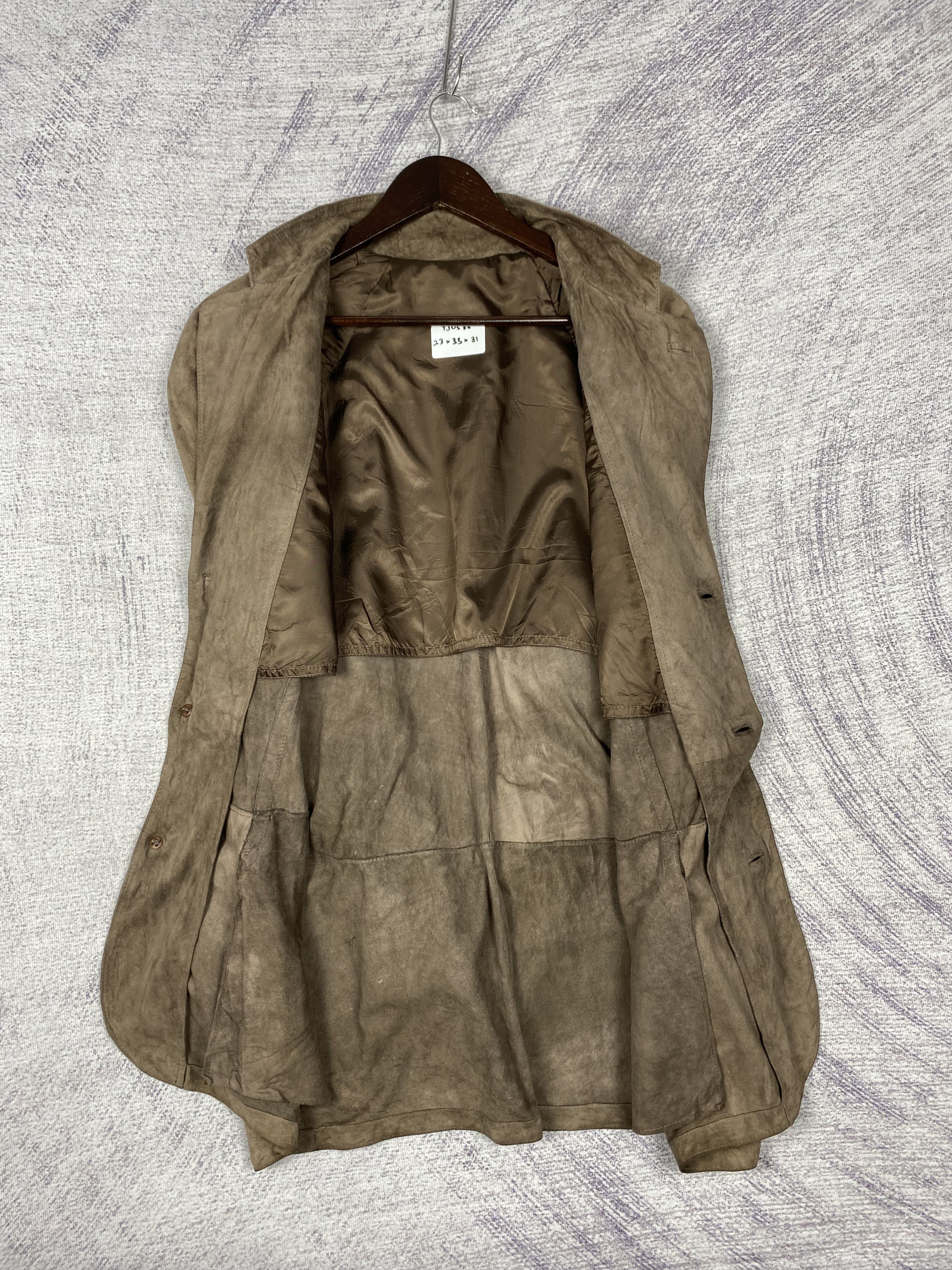 Vintage Vintage Italian Multi Pocket Button Up Plain Canvas Jacket Size US S / EU 44-46 / 1 - 5 Thumbnail