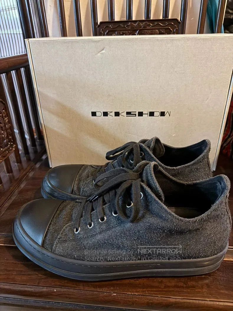 Rick Owens Rick Owens DRKSHDW Black Low. Size US 8 / EU 41 - 1 Thumbnail