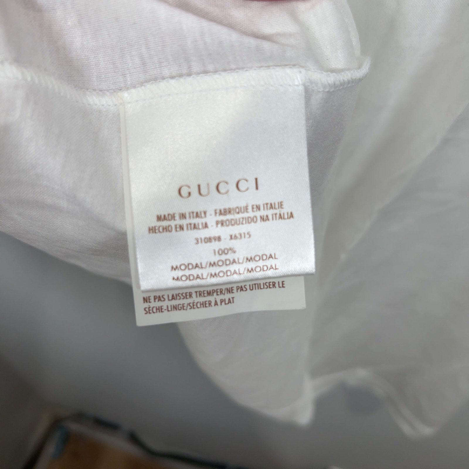Gucci Gucci Modal Logo Tank Top Size US L / EU 52-54 / 3 - 7 Thumbnail