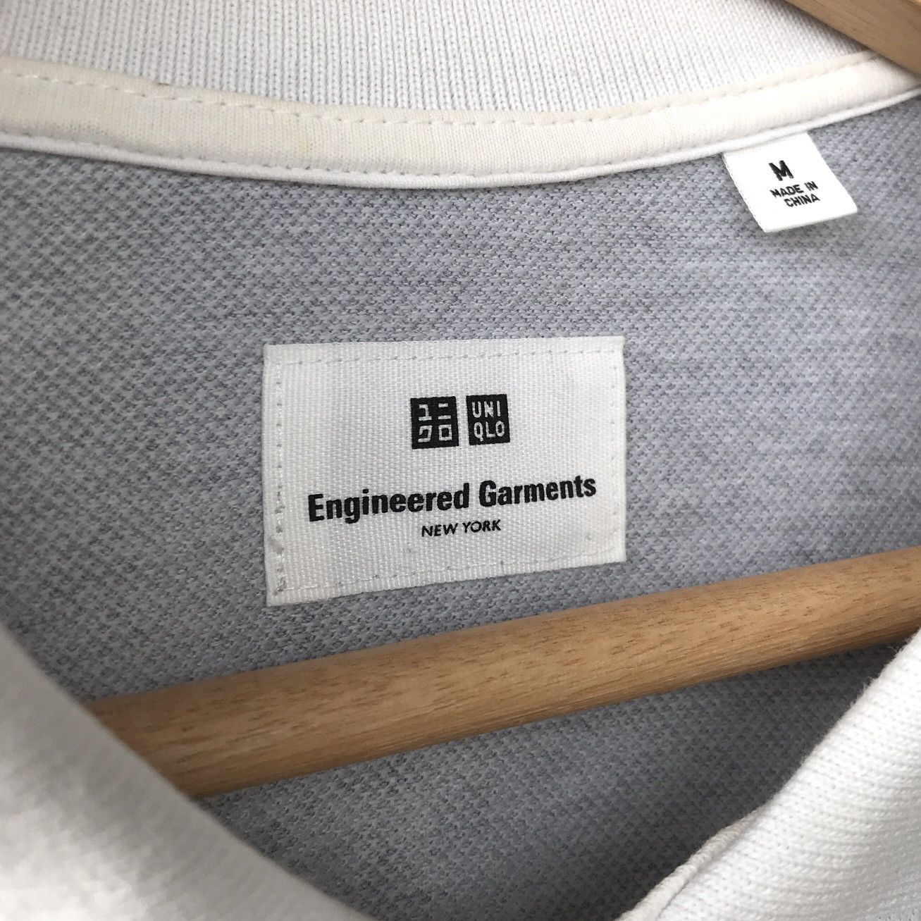 Engineered Garments × Uniqlo UQ Japan X Engineered Garments NYC Two Tone Polo Tee Size US M / EU 48-50 / 2 - 8 Thumbnail