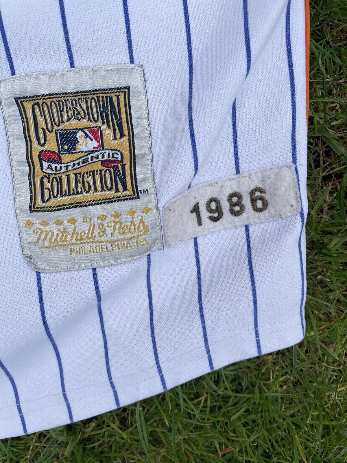MLB 1986 Mets MLB Jersey Carter Mitchell & Ness Size ONE SIZE - 4 Thumbnail