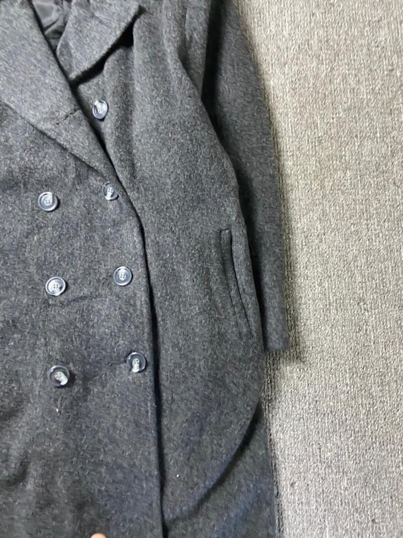 Schott Vintage SCHOTT Double Breasted Wool Long Coat (205) Size US S / EU 44-46 / 1 - 7 Thumbnail