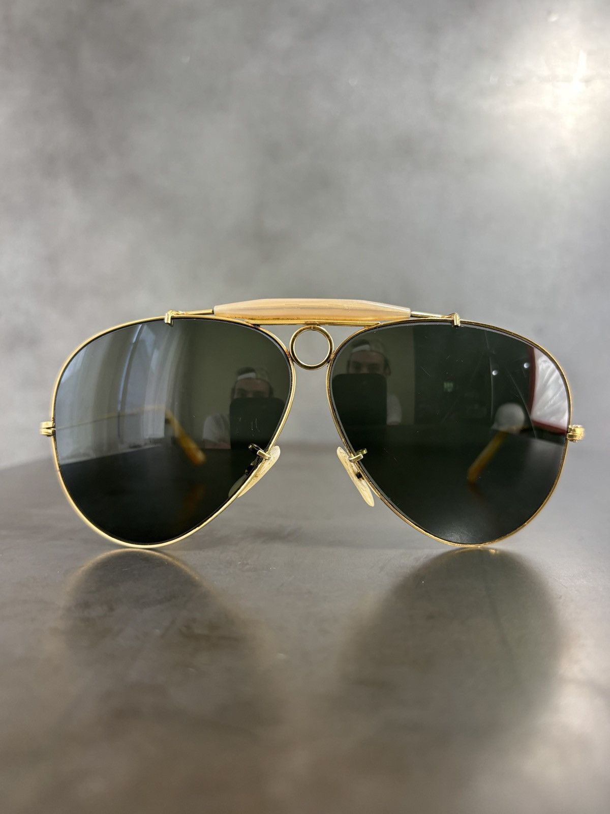 Other × Vintage True Vintage Aviator Sunglasses WW2 Shooter B&L RayBan Pilot Size ONE SIZE - 2 Thumbnail