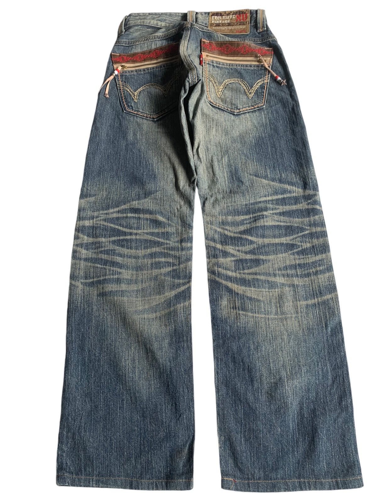 Edwin EDWIN XV MUDMAX HIPPIES STYLE FADED & RUSTY DISTRESSED DENIM Size US 28 / EU 44 - 19 Thumbnail